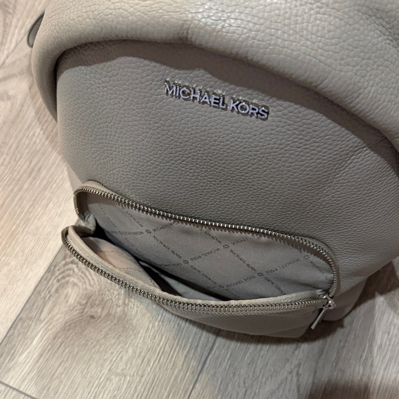 Michael Kors Light Gray Backpack - Picture 4 of 8